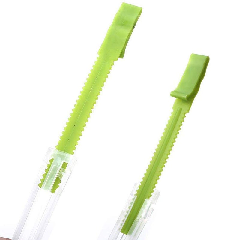 Ruibo Baggy Rack Hands-Free Clip Food Storage Freezer Baggy Holder,Bag Holder For Plastic Bags Stand/Pack of 2 Green - Image 5